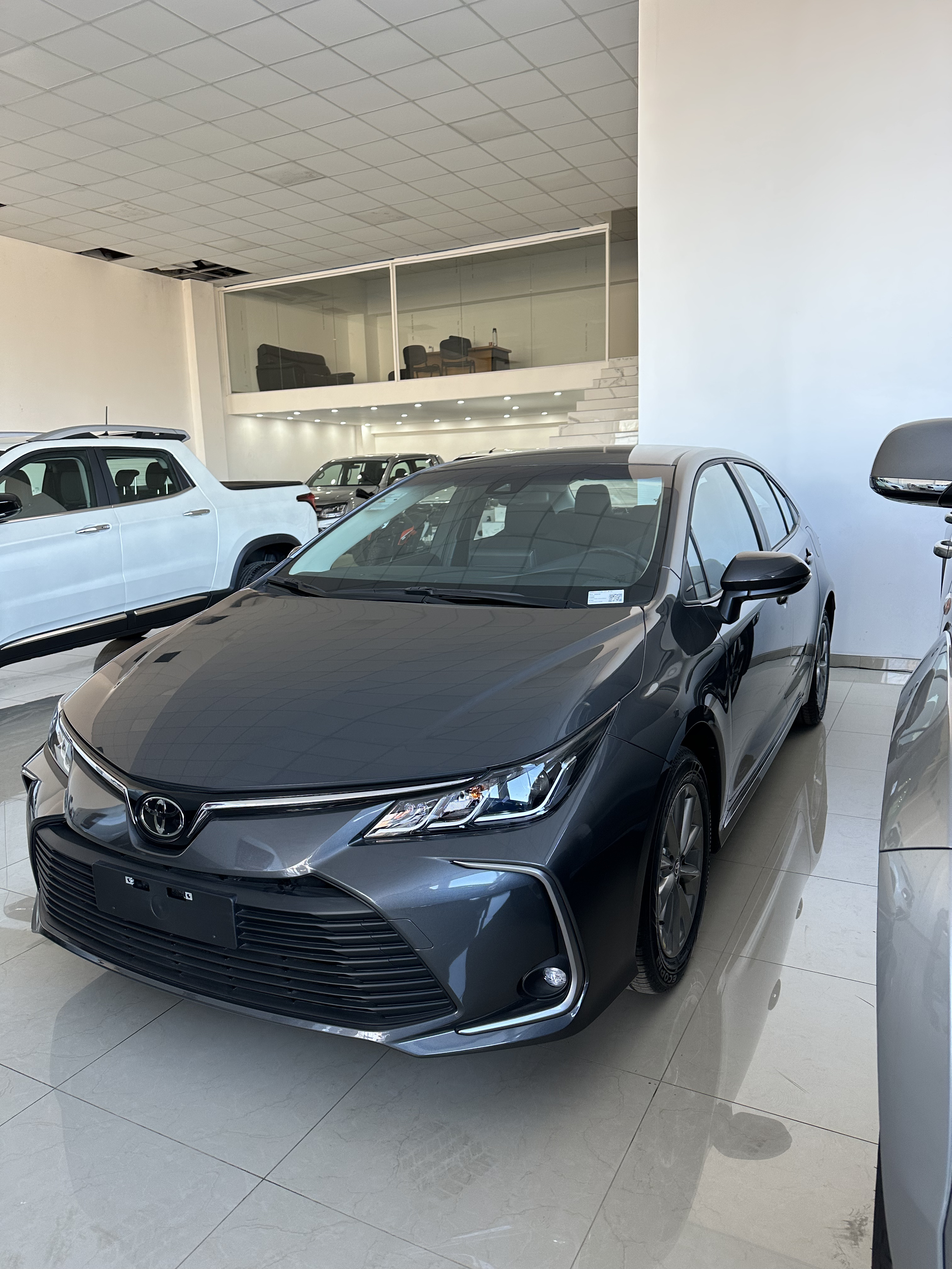 Vista frontal Corolla