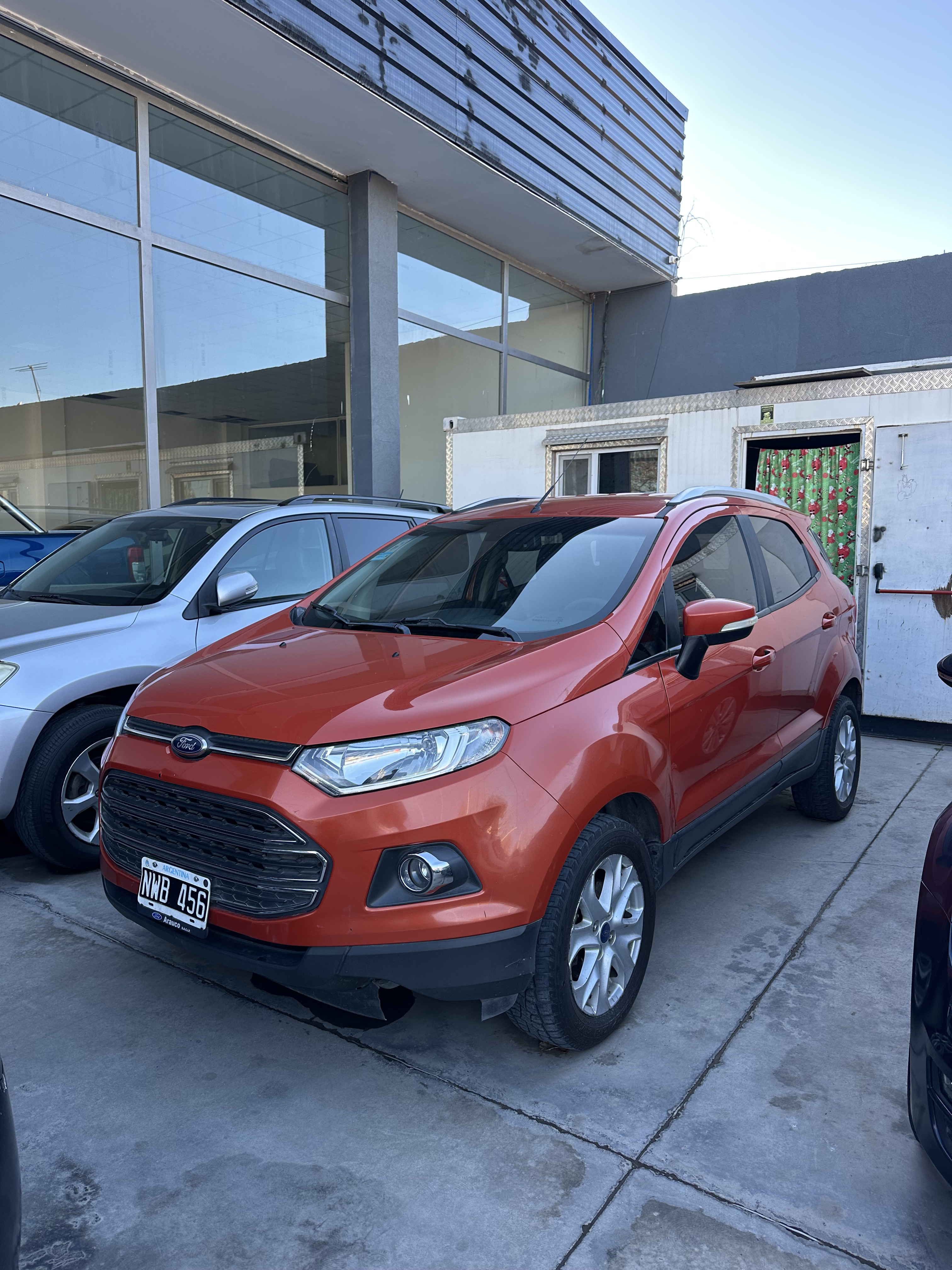 Vista frontal EcoSport